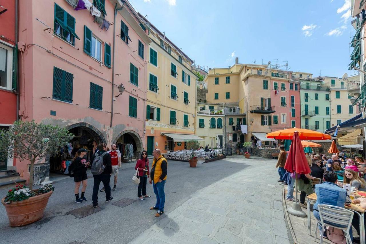 Ferienwohnung Joivy Lovely Apt For 2, With Terrace And Lovely View Vernazza Exterior foto
